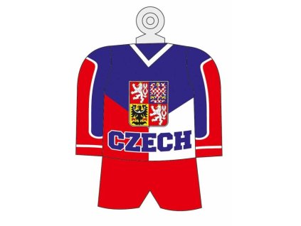 Minidres HOKEJ ČR k zavěšení - ČR fanoušek - 11 x 16 cm