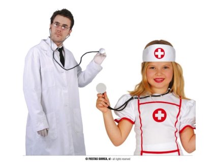 Stetoskop / fonendoskop karnevalový - doktor / zdravotní sestra