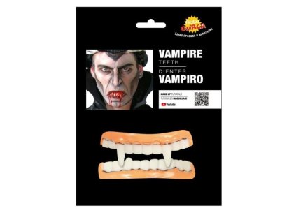 Zuby latex Upír - Drakula - vampír - Halloween
