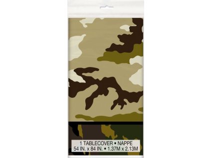 Ubrus maskáč - voják - ARMY - 137 x 213 cm