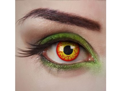 Kontaktní čočky Hellfire - pekelný oheň -  Halloween