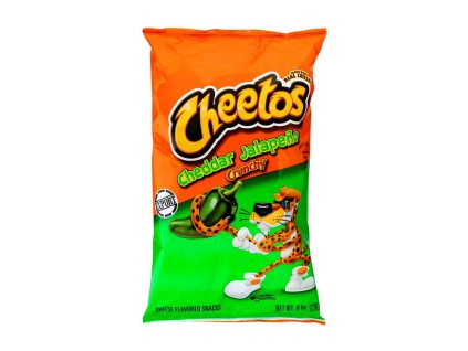cheetos crunchy cheddar jalapeno bramburky chipsy 227g