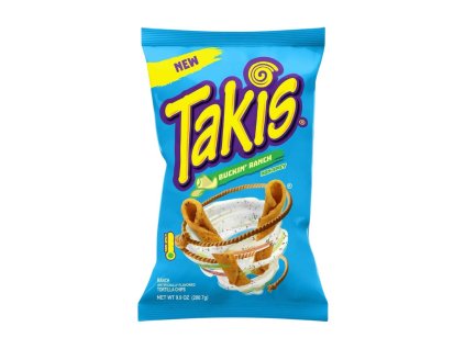 takis buckin ranch bramburky chipsy 92g