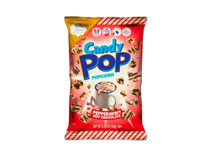 candy pop peppermint hot chocolate popcorn 149g