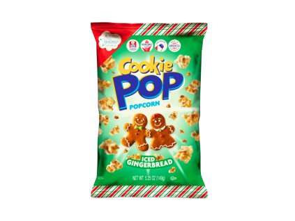 candy pop iced gingerbread popcorn 149g