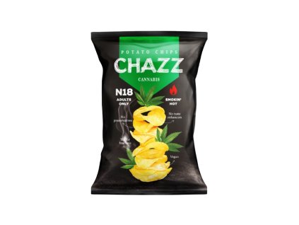 chazz bramburky chipsy s prichuti cannabis 90g