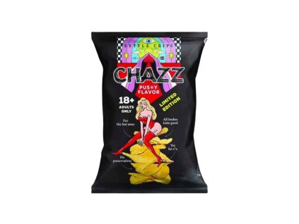 chazz potato chips pus y flavour bramburky 90g