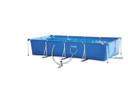 Intex - Large Garden Rectangular Frame Pool 450 x 220 x 84 Cm