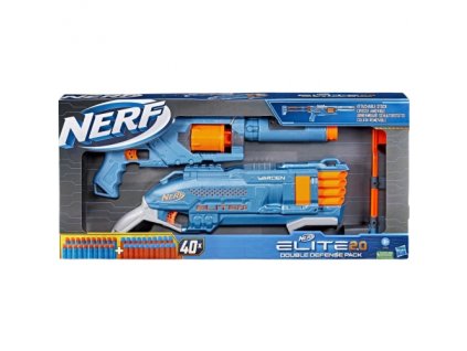Hasbro - Nerf Elite Double Defense Pack