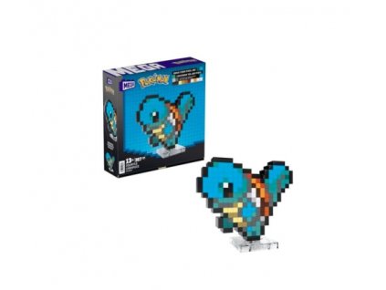 Mattel - Mega Pokemon Squirtle Pixel Art