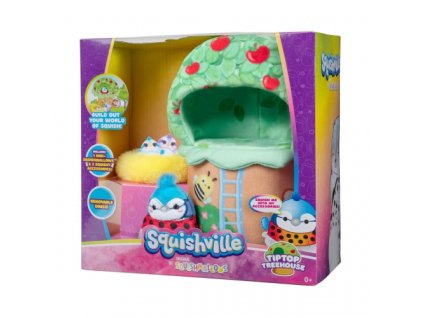 Jazwares - Squishville By Squishmallows Tiptop Treehouse