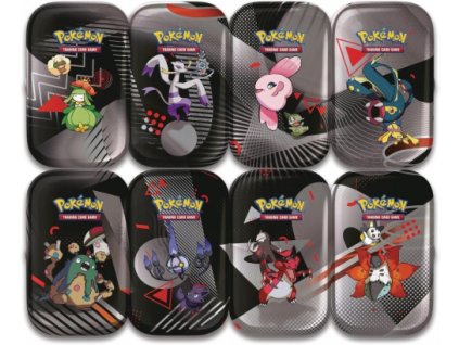 Pokemon - TCG Black Bolt And White Flare Unova Mini Tin One Random Selection From Assortment (French)