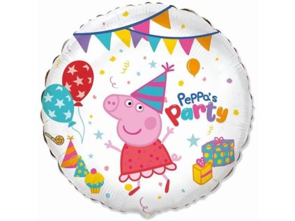 Balón foliový Prasátko Pepina - Peppa Pig - 46 cm