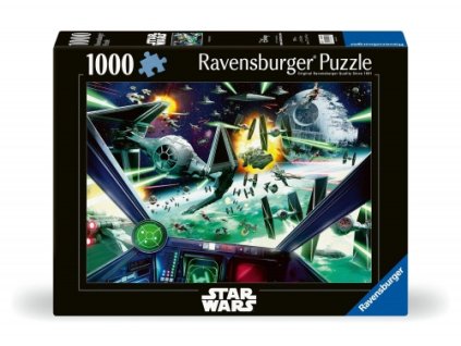 Ravensburger - Puzzle 1000 Star Wars X-Wing Cockpit
