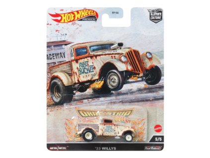 Mattel - Hot Wheels Car Culture Circuit Legend 33 Willys Gasser Pick Up / from Assort