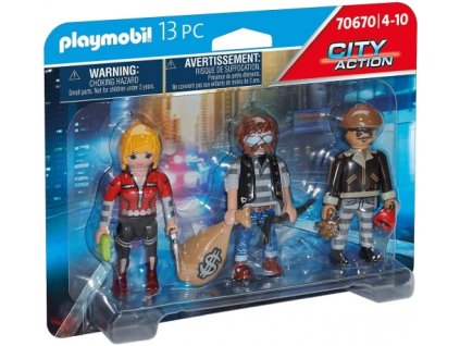 Playmobil 70670 - City Action Thief Figure