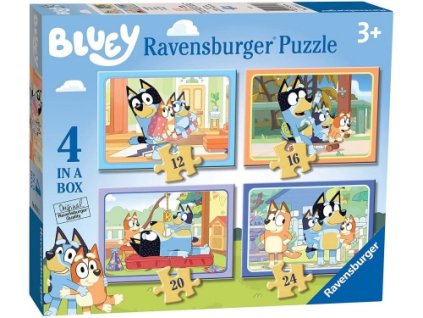 Ravensburger - Puzzle 4in1 Bluey