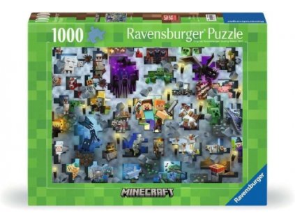Ravensburger - Puzzle 1000 Minecraft Mobs