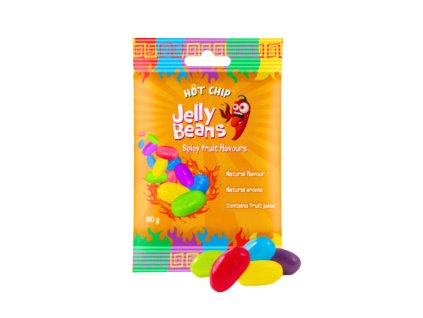 hot chip zele fazolky ostre ovoce 60 g