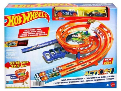 Mattel - Hot Wheels Action Whip Around Raceway