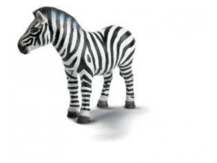 Schleich - Wild Pet Zebra Figurine
