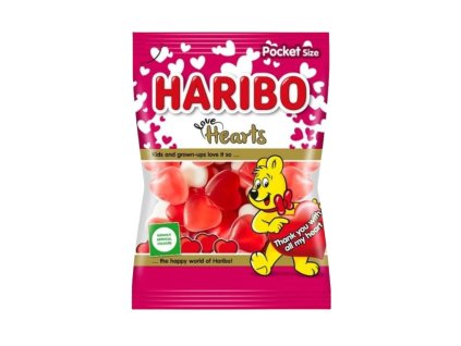 haribo srdce zele bonbony 80g