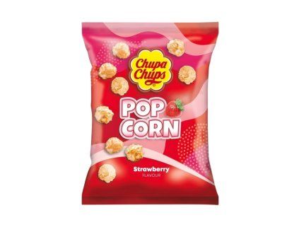 chupa chups popcorn strawberry 90g