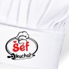 Čepice kuchař - kuchařka pro dospělé - unisex