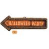 Šipka - směrovka 3D Halloween party - 56 cm