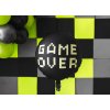 48945 1 balon foliovy s napisem game over game rozlucka se svobodou 45 cm