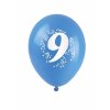 BALÓNKY POTISK ČÍSLA - 9 , 3ks v bal. 25cm