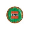 Papírové talíře Pixel - Minecraft - TNT -18 cm - 6 ks