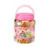 fruit jelly straws in jar assorted 1000g bonbony