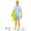 Mattel - Barbie Ken Blonde Doll With Swim Trunks And Beach Themed Accessories / from Assort