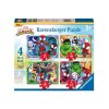 Ravensburger - Puzzle 4in1 Spidey And His Amazing Friends