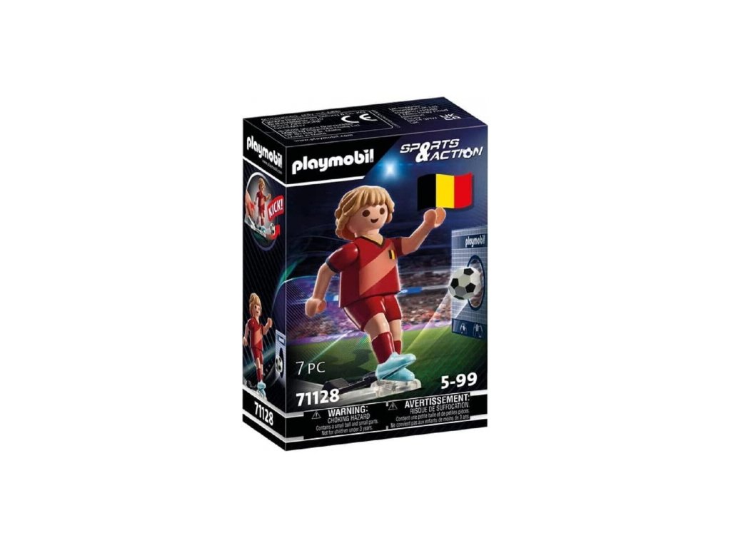 Playmobil 71128 - Belgický futbalista