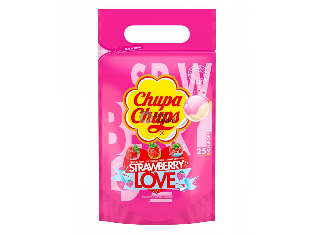 Chupa Chups Pouch Bag Strawberry Love 2 scaled