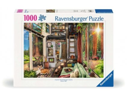 Ravensburger - Puzzle 1000 Redwood Forest Tiny House