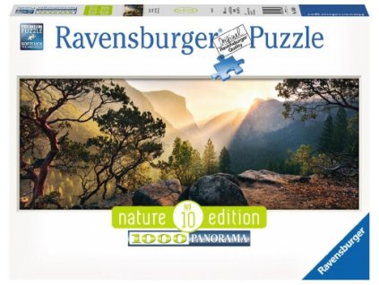 Ravensburger - Puzzle 1000 Panoráma Yosemitského parku