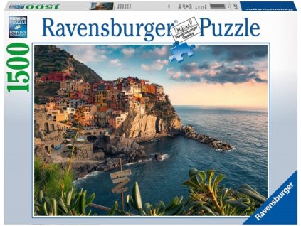 Ravensburger - Puzzle 1500 Cinque Terre Viewpoint