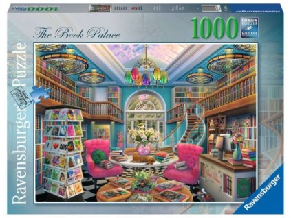 Ravensburger - Puzzle 1000 Palác kníh