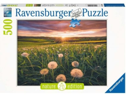 Ravensburger - Puzzle 500 Púpava v západe slnka