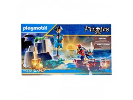 Playmobil 70860 - Úkryt pirátov s pokladom