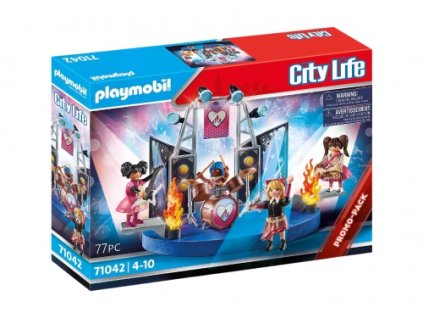 Playmobil 71042 - Hudobná kapela City Life
