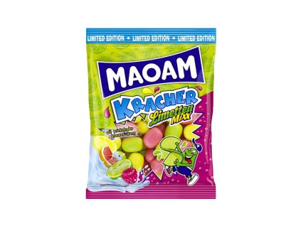 maoam kracher zvykaci bonbony limetka mix 200g