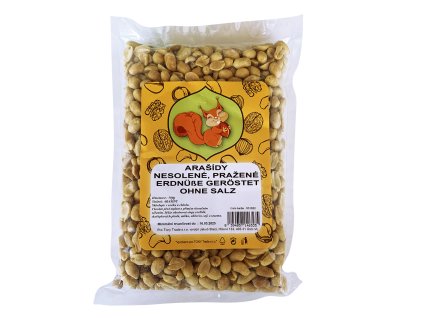 Arašidy nesolené 500g
