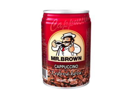 Mr. Brown Ledová káva Cappuccino 240 ml
