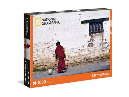 Clementoni - Puzzle 1000 National Geographic Mladý budhistický mních
