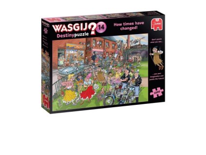 Jumbo - Puzzle 1000 Wasgij Destiny Ako sa časy zmenili