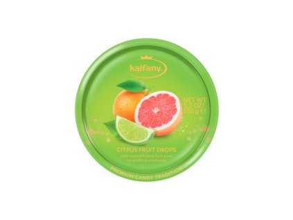 Kalfany Citrusové ovocné cukríky 150g